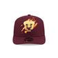 Pumas Flames 9SEVENTY Stretch-Snap Hat