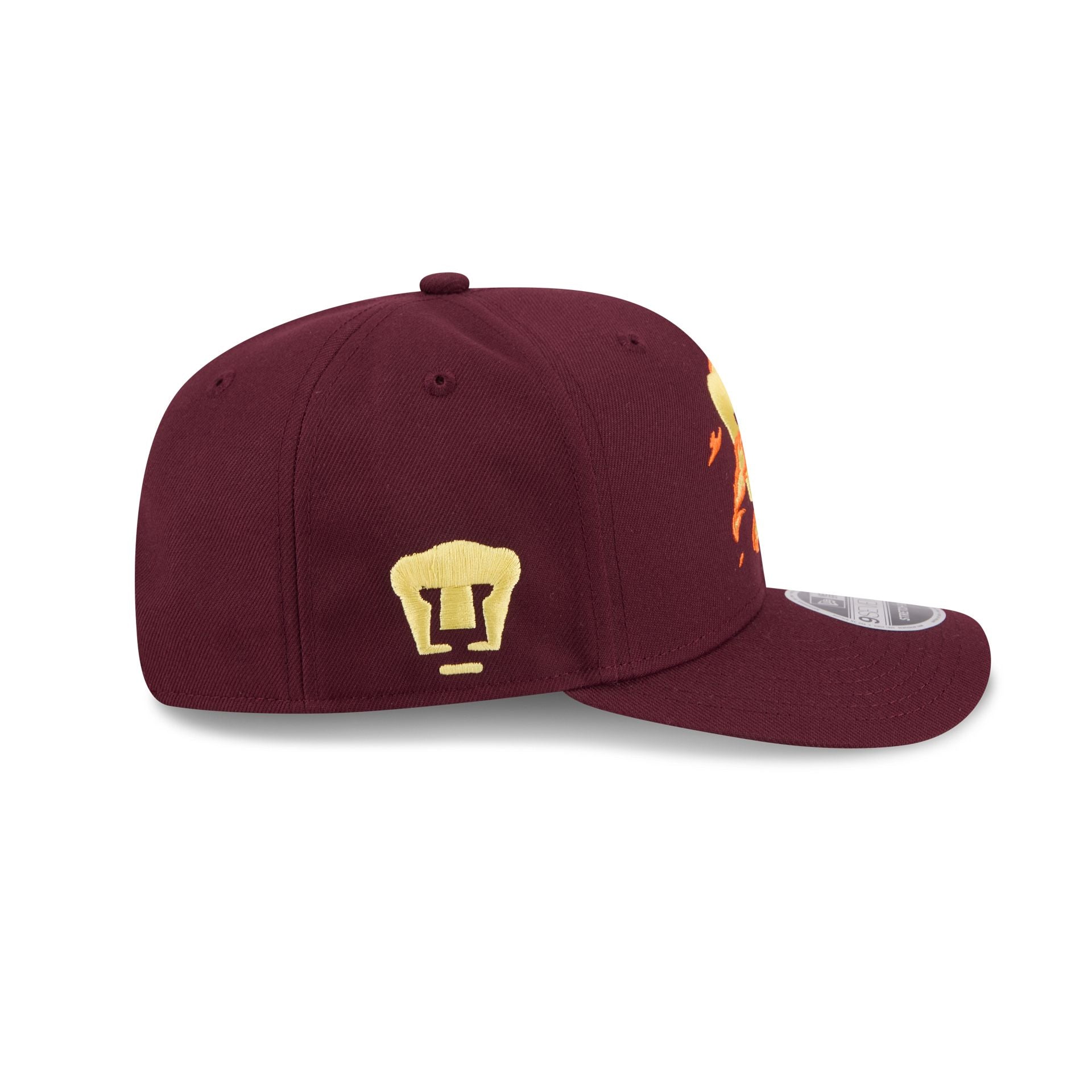 Pumas Flames 9SEVENTY Stretch-Snap Hat – New Era Cap