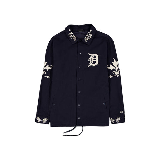 Detroit Tigers Script Coaches Jacket - New Era Cap