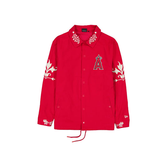 Los Angeles Angels Script Coaches Jacket - New Era Cap