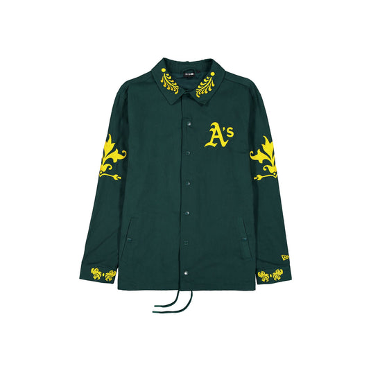 Athletics Script Coaches Jacket - New Era Cap