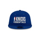 New York Knicks Fear of God Essentials Retro Crown 9FIFTY Snapback Hat