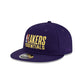 Los Angeles Lakers Fear of God Essentials Retro Crown 9FIFTY Snapback Hat