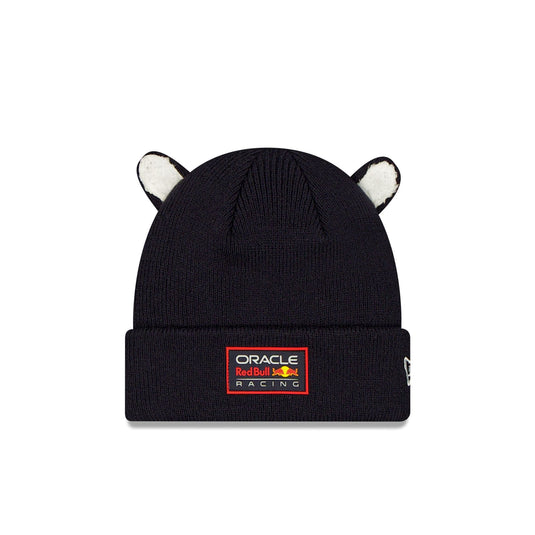 Oracle Red Bull Racing Toddler Bear Ears Cuff Knit Hat - New Era Cap