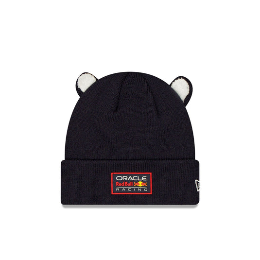 Oracle Red Bull Racing Kids Bear Ears Cuff Knit Hat - New Era Cap