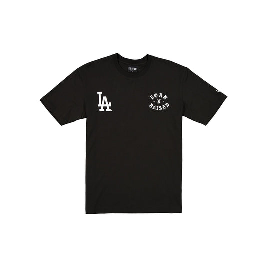 Born x Raised x Los Angeles Dodgers Black T-Shirt - New Era Cap