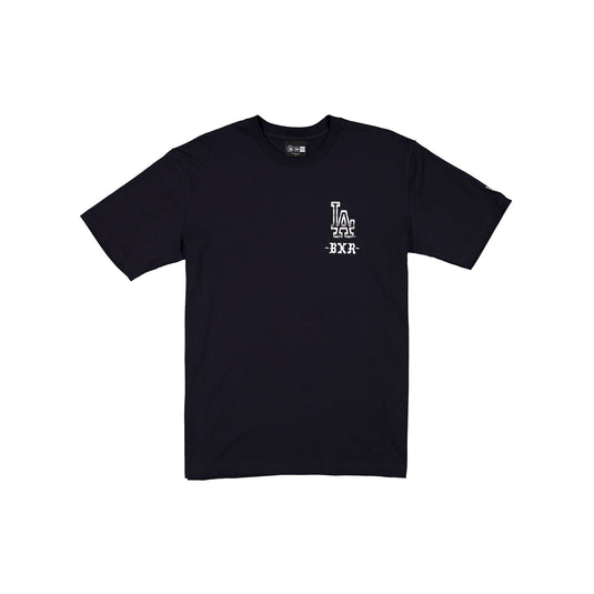 Born x Raised x Los Angeles Dodgers Low Rider Navy T-Shirt - New Era Cap