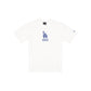 Born x Raised x Los Angeles Dodgers Fly Ball White T-Shirt
