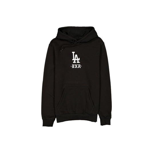 Born x Raised x Los Angeles Dodgers Fly Ball Black Hoodie - New Era Cap
