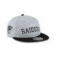 Las Vegas Raiders International Games Series Historic Retro Crown 9FIFTY Snapback Hat