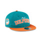 Miami Dolphins International Games Series Historic Retro Crown 9FIFTY Snapback Hat