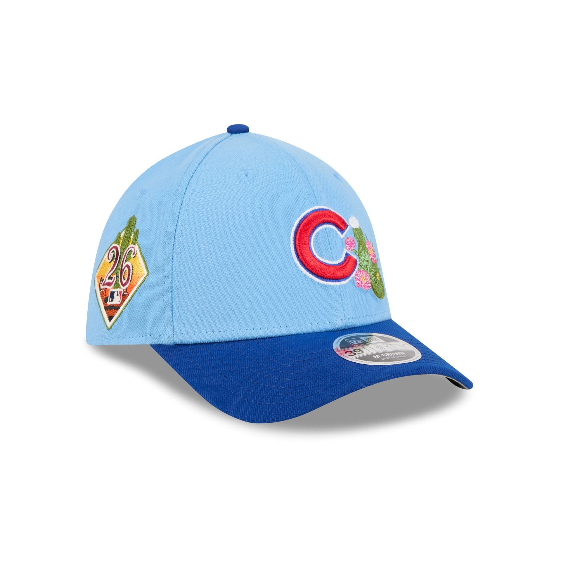 Chicago Cubs 2026 Spring Training 39THIRTY M-Crown Stretch Fit Hat