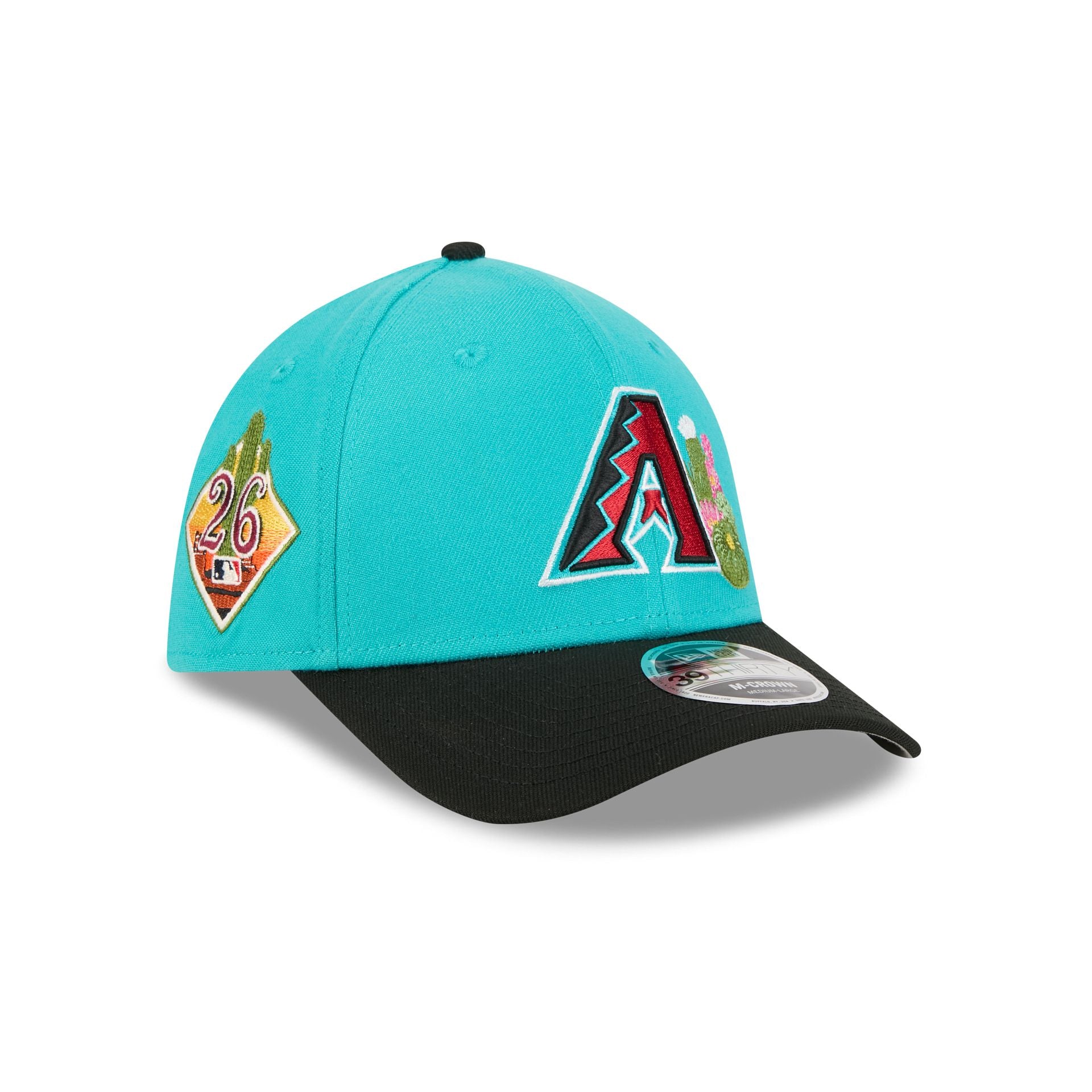 Arizona Diamondbacks 2026 Spring Training 39THIRTY M-Crown Stretch Fit Hat