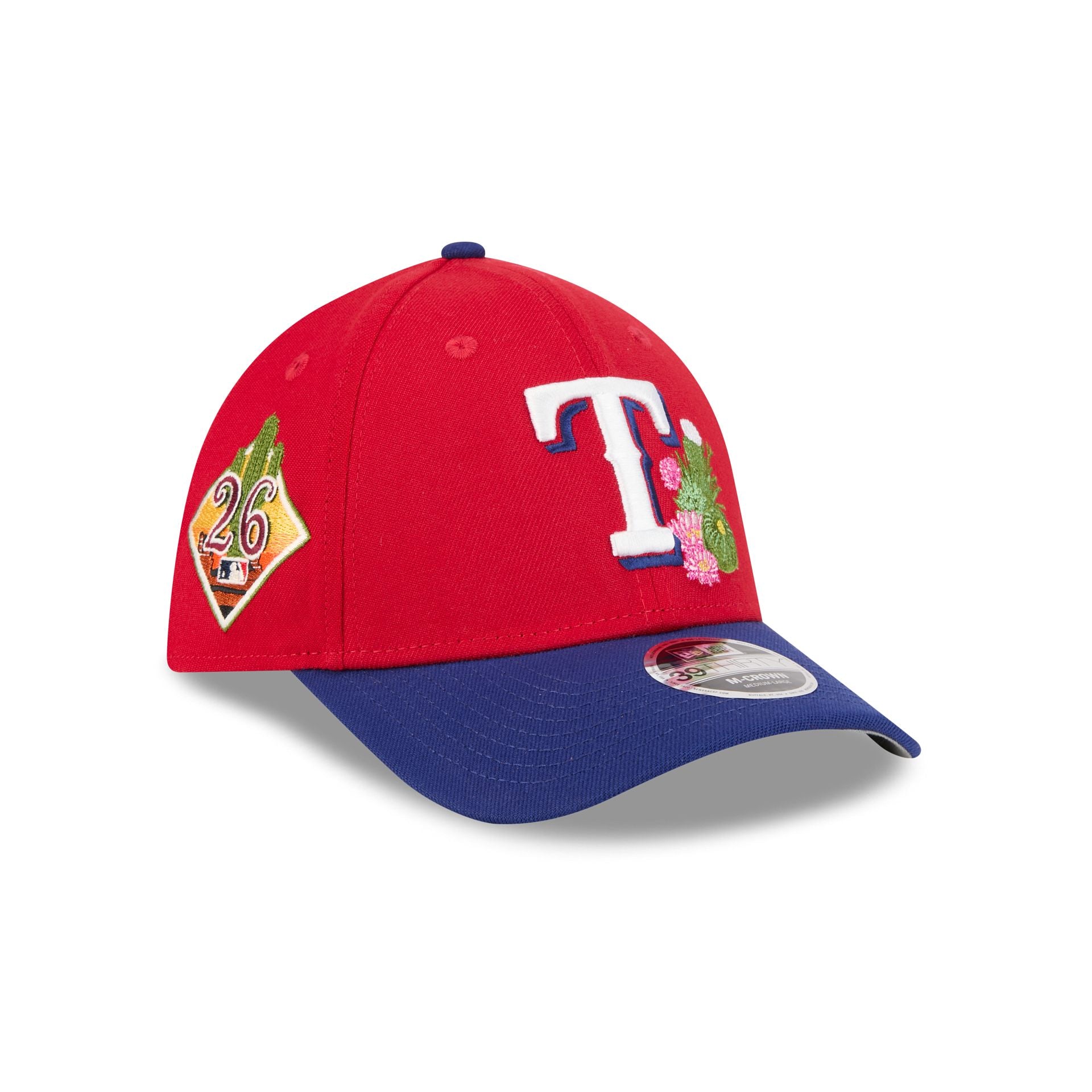 Texas Rangers 2026 Spring Training 39THIRTY M-Crown Stretch Fit Hat ...
