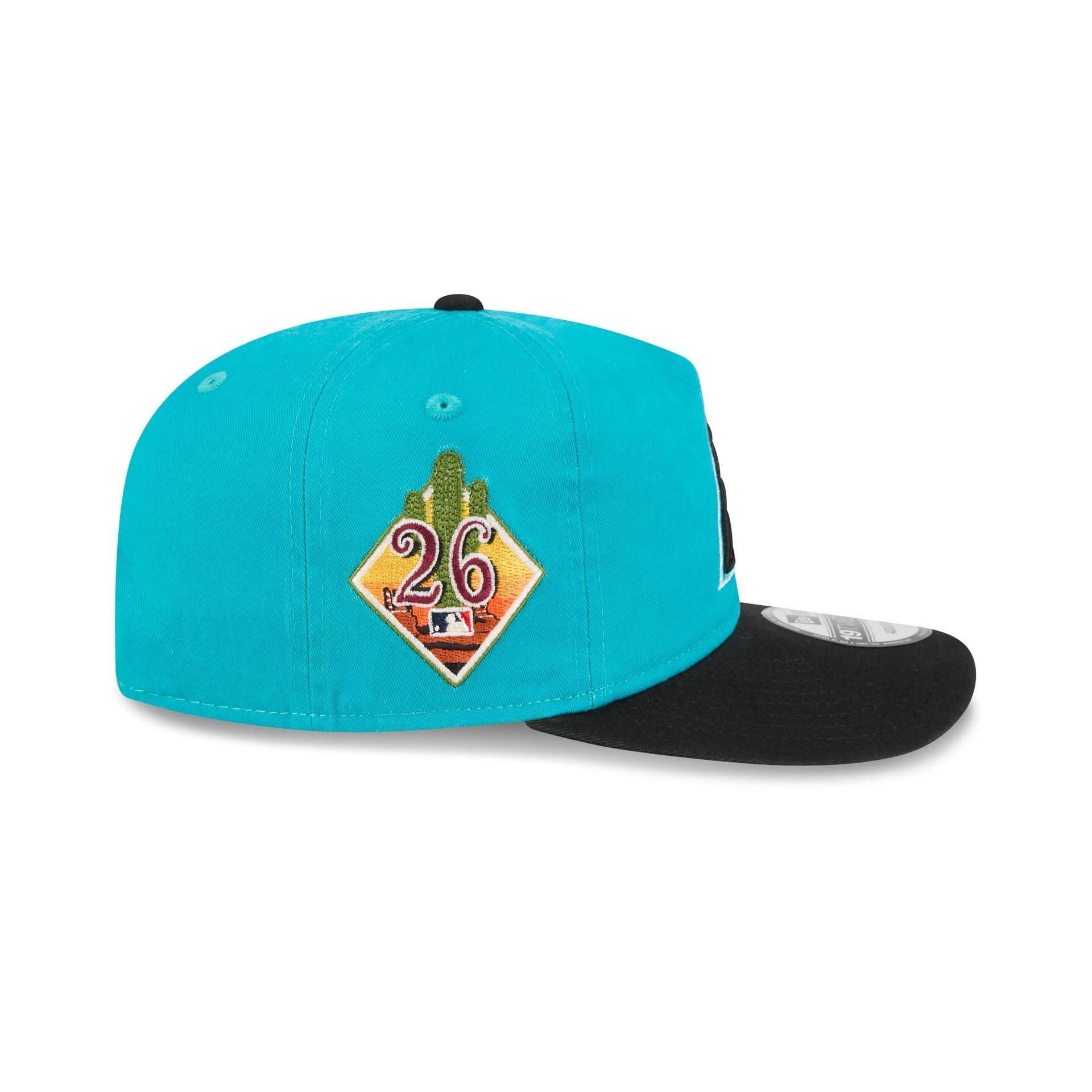 New Era Arizona Diamondbacks 20th Anniversary Black Copper Throwback Edition 59Fifty Fitted Cap