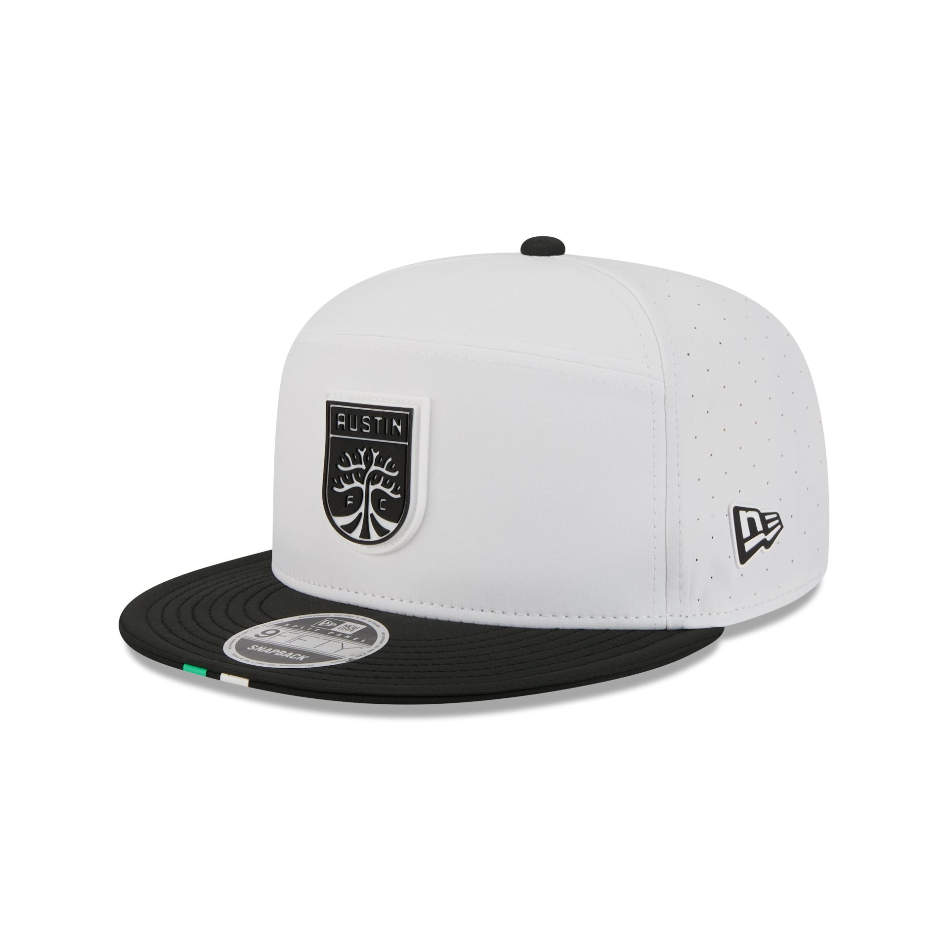 Split Panel Cap Austin FC 2026 MLS Kickoff Split Panel 9FIFTY Snapback Hat – New Era Cap