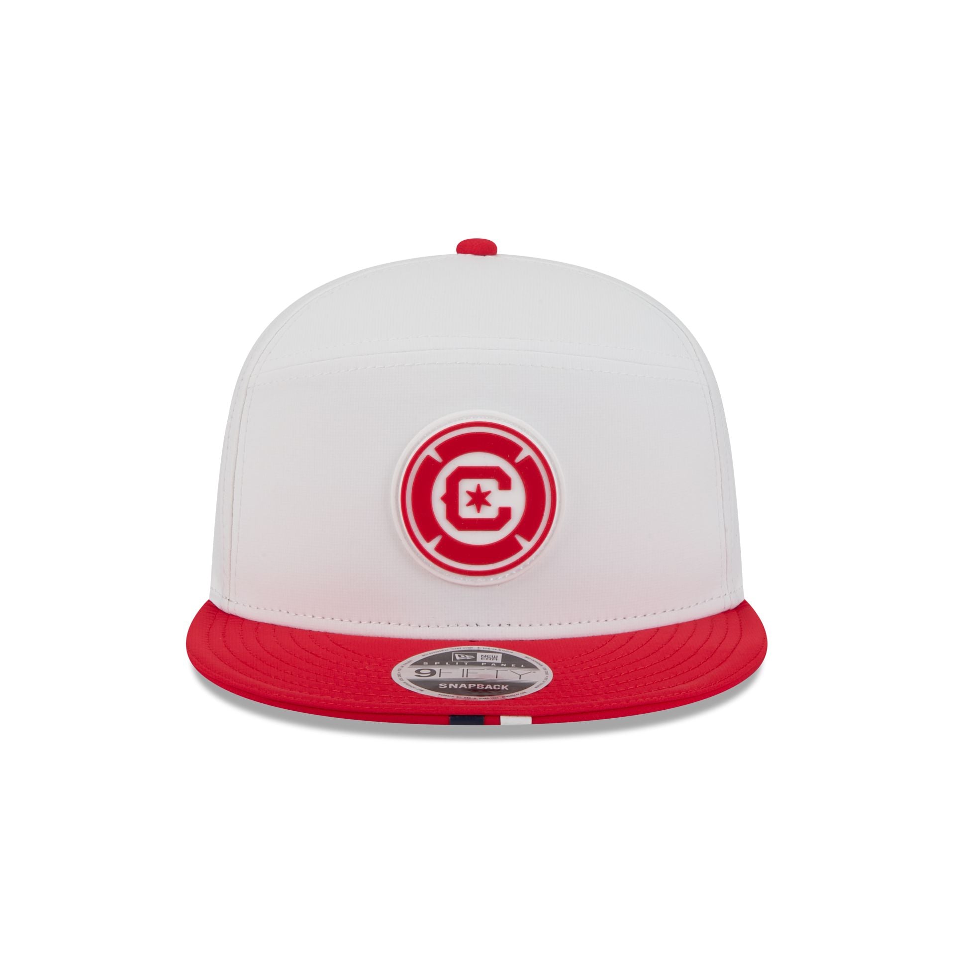 Chicago Fire 2026 MLS Kickoff Split Panel 9FIFTY Snapback Hat