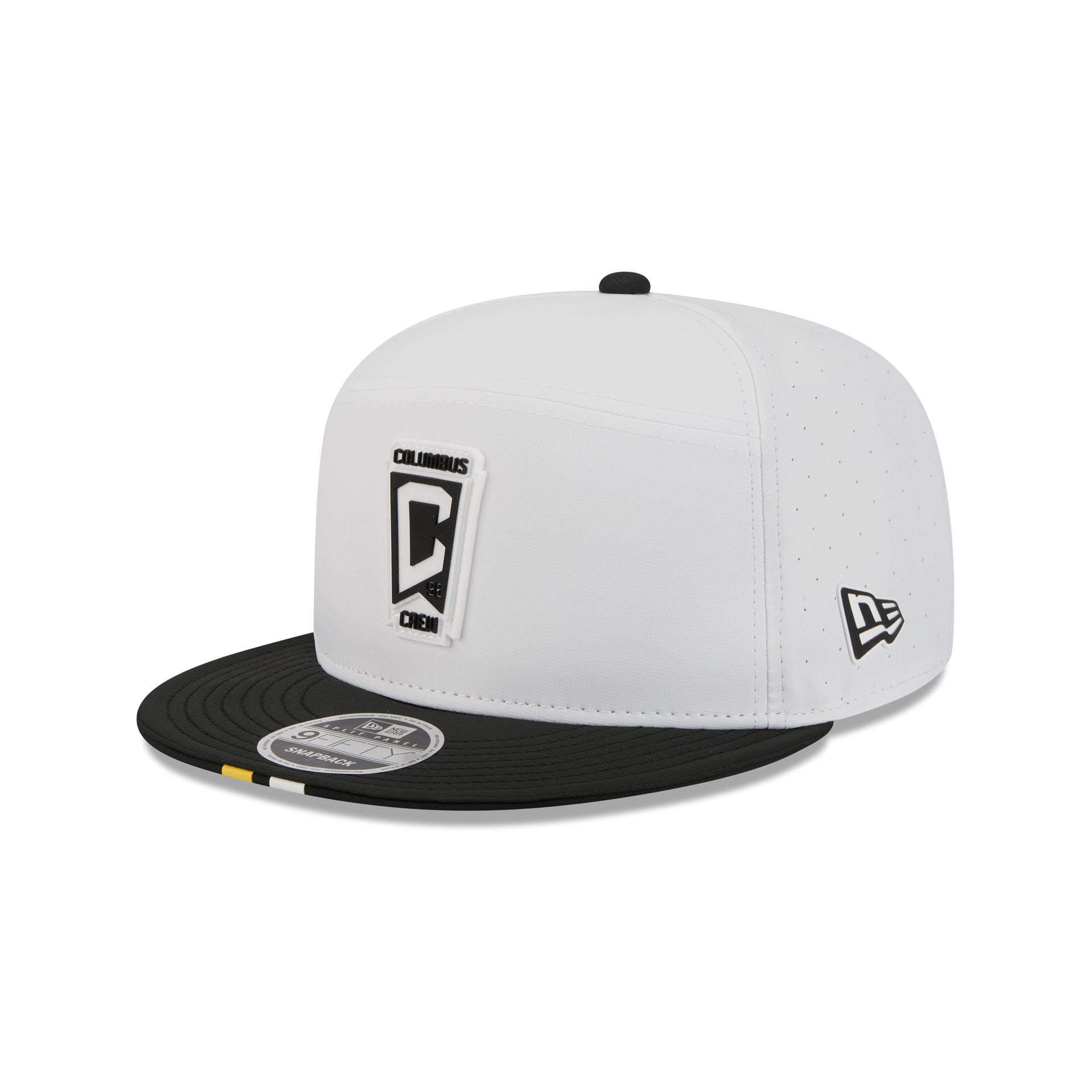 Columbus Crew 2026 MLS Kickoff Split Panel 9FIFTY Snapback Hat