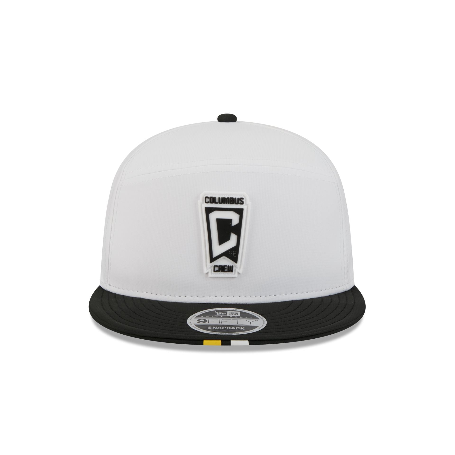 Columbus Crew 2026 MLS Kickoff Split Panel 9FIFTY Snapback Hat