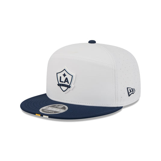 LA Galaxy 2026 MLS Kickoff Split Panel 9FIFTY Snapback Hat - New Era Cap