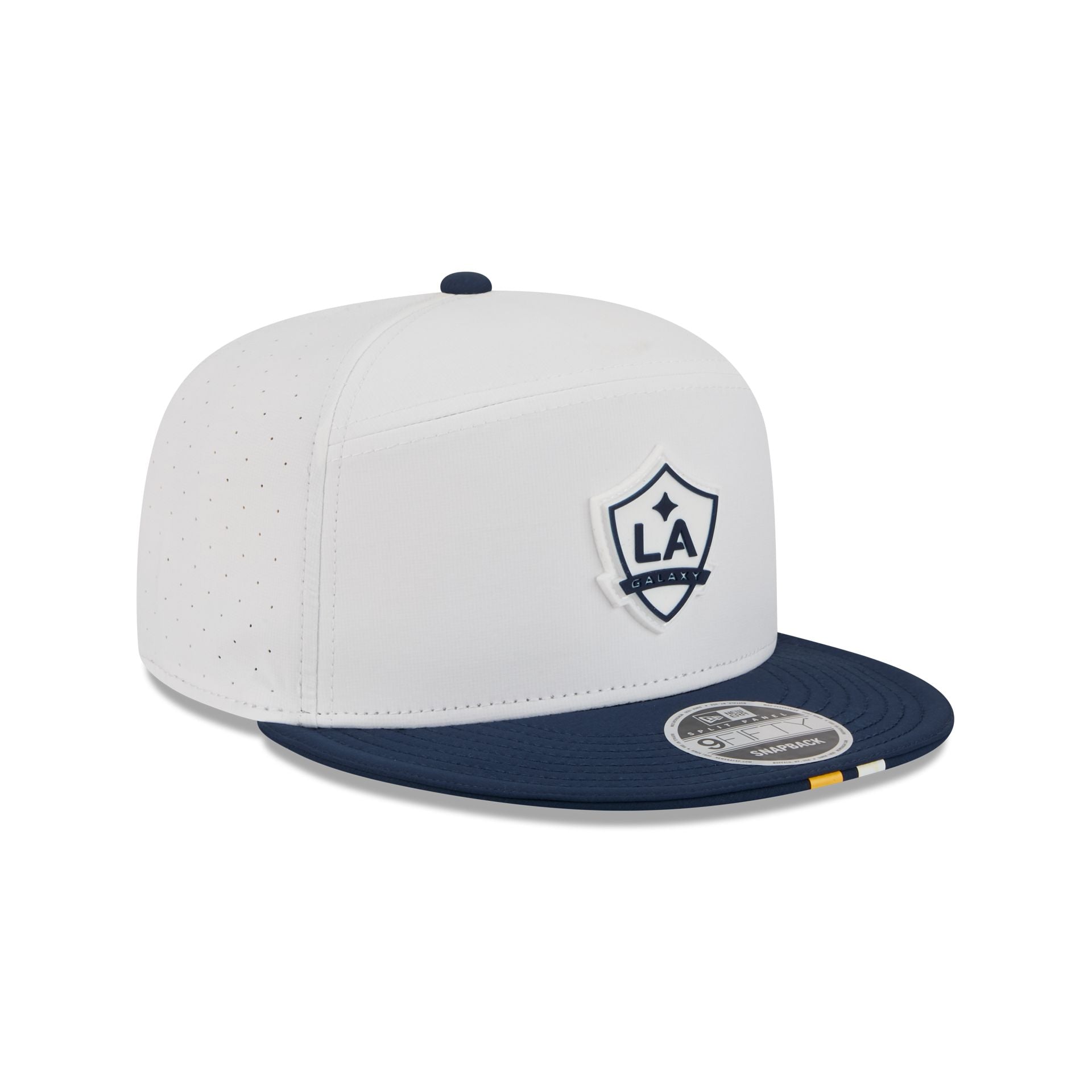LA Galaxy 2026 MLS Kickoff Split Panel 9FIFTY Snapback Hat