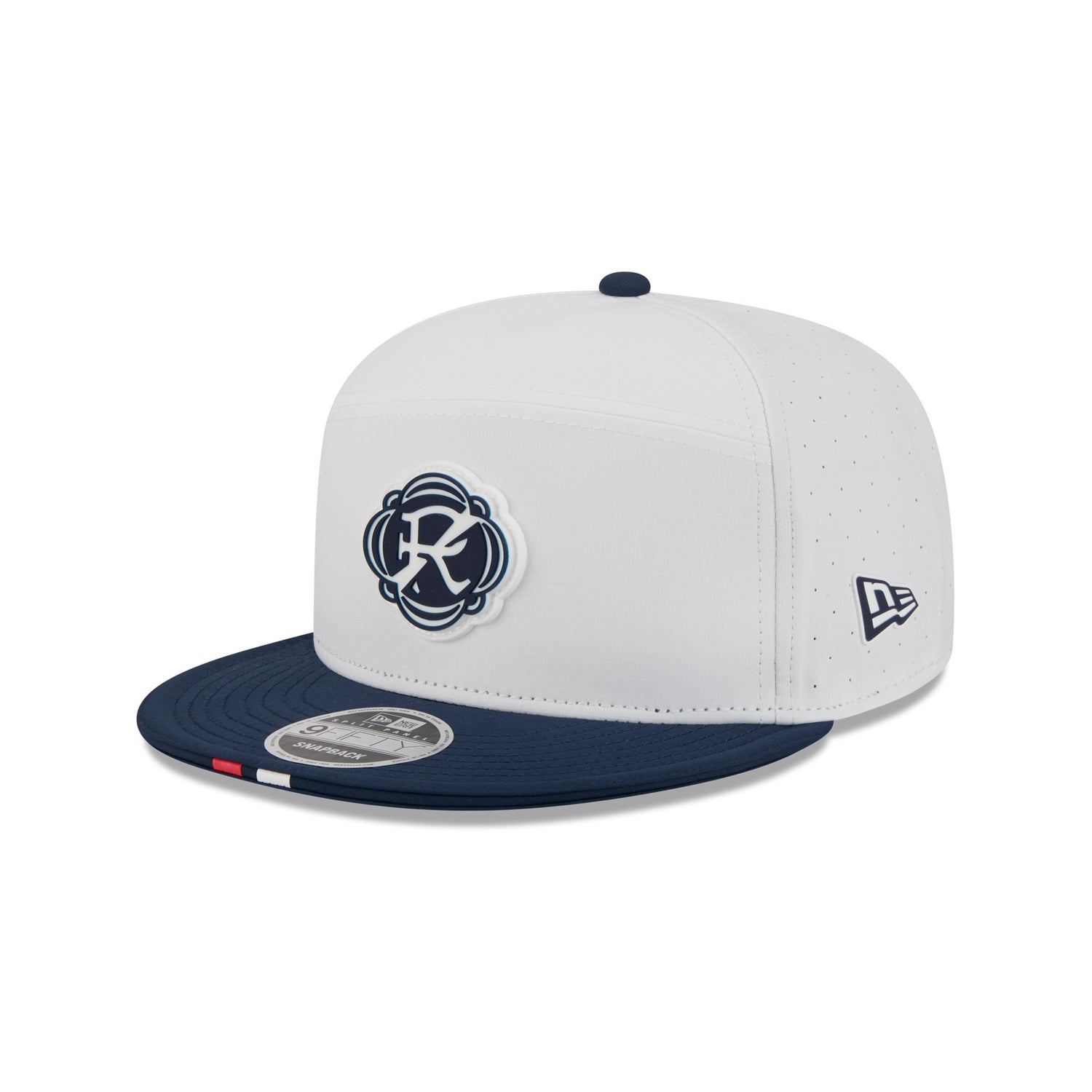 New England Revolution 2026 MLS Kickoff Split Panel 9FIFTY Snapback Hat