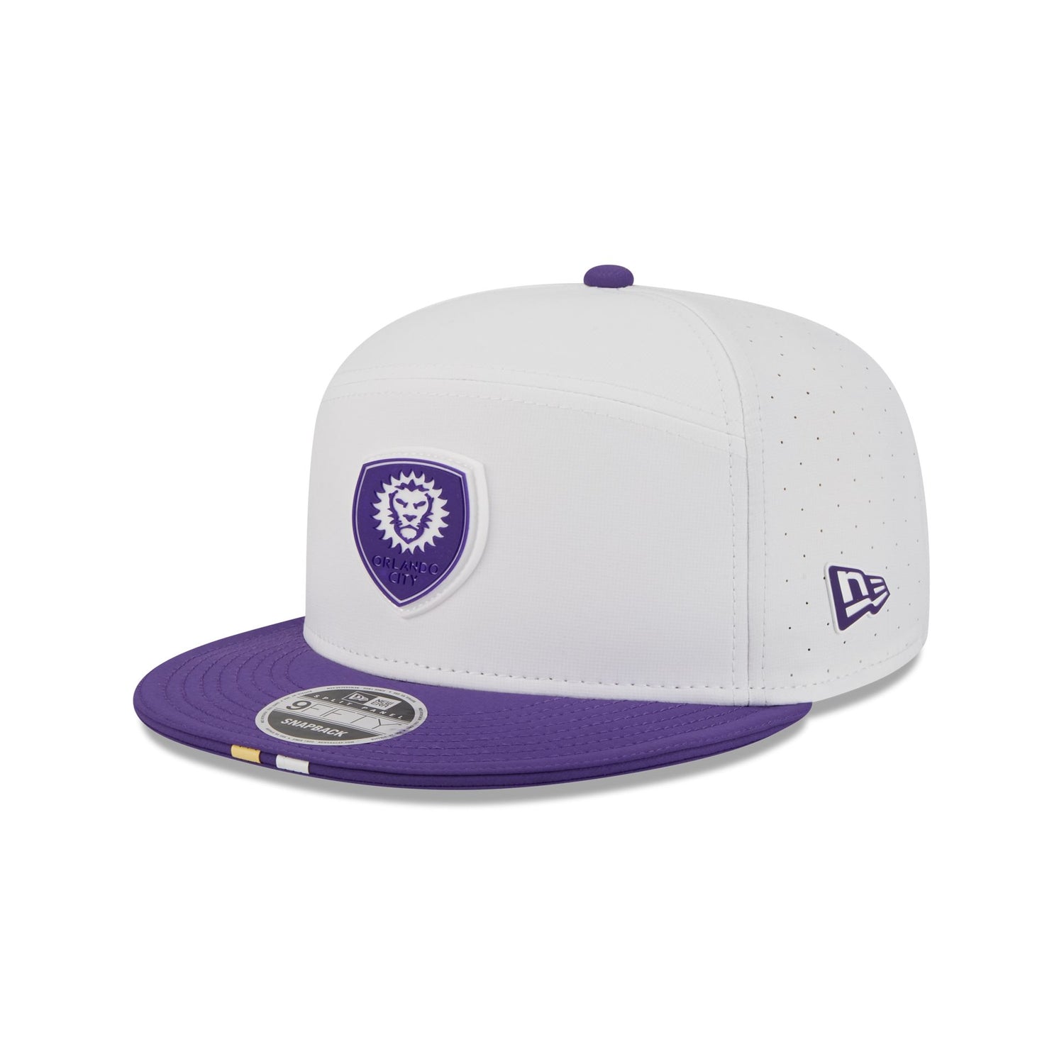 Orlando City SC 2026 MLS Kickoff Split Panel 9FIFTY Snapback Hat