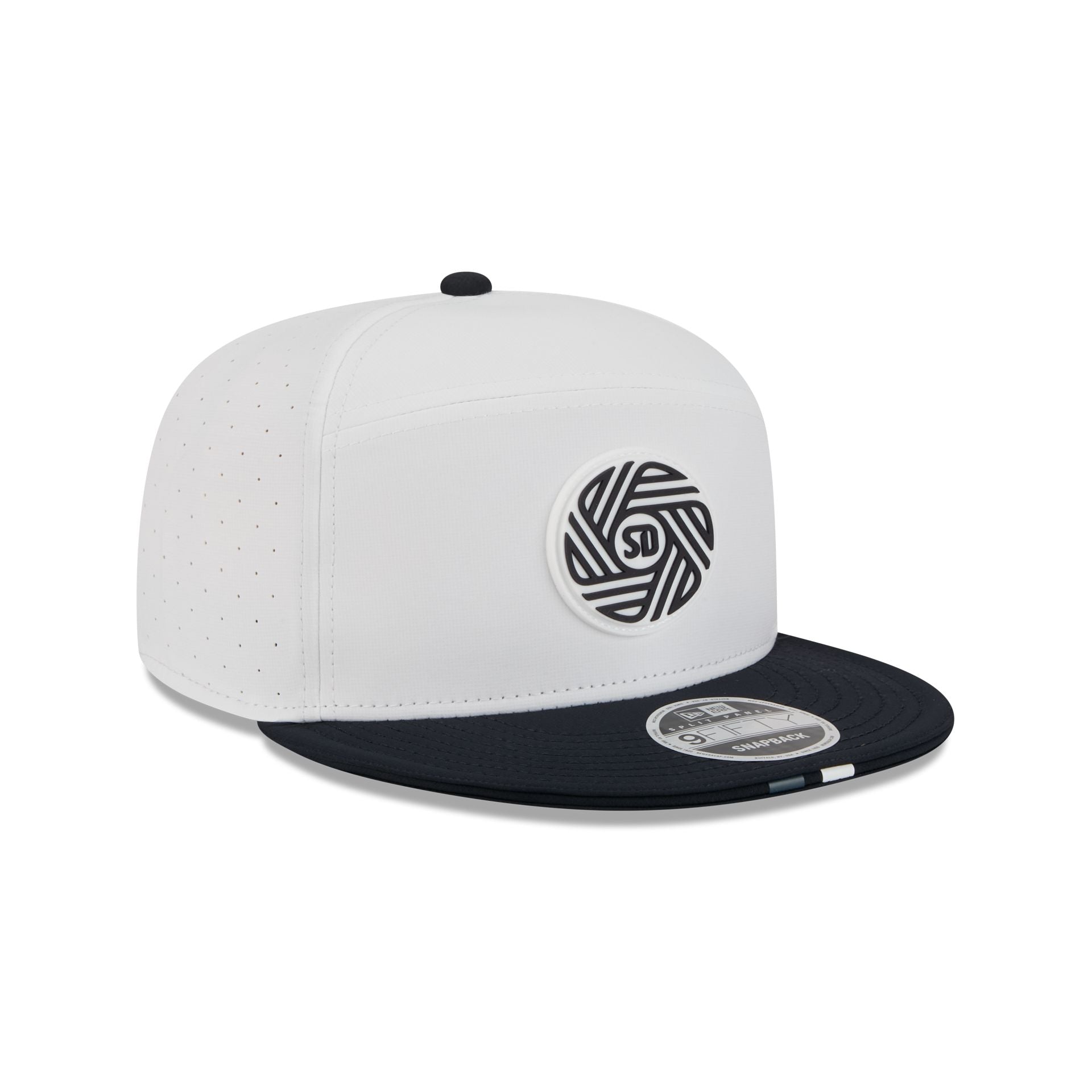 San Diego FC 2026 MLS Kickoff Split Panel 9FIFTY Snapback Hat