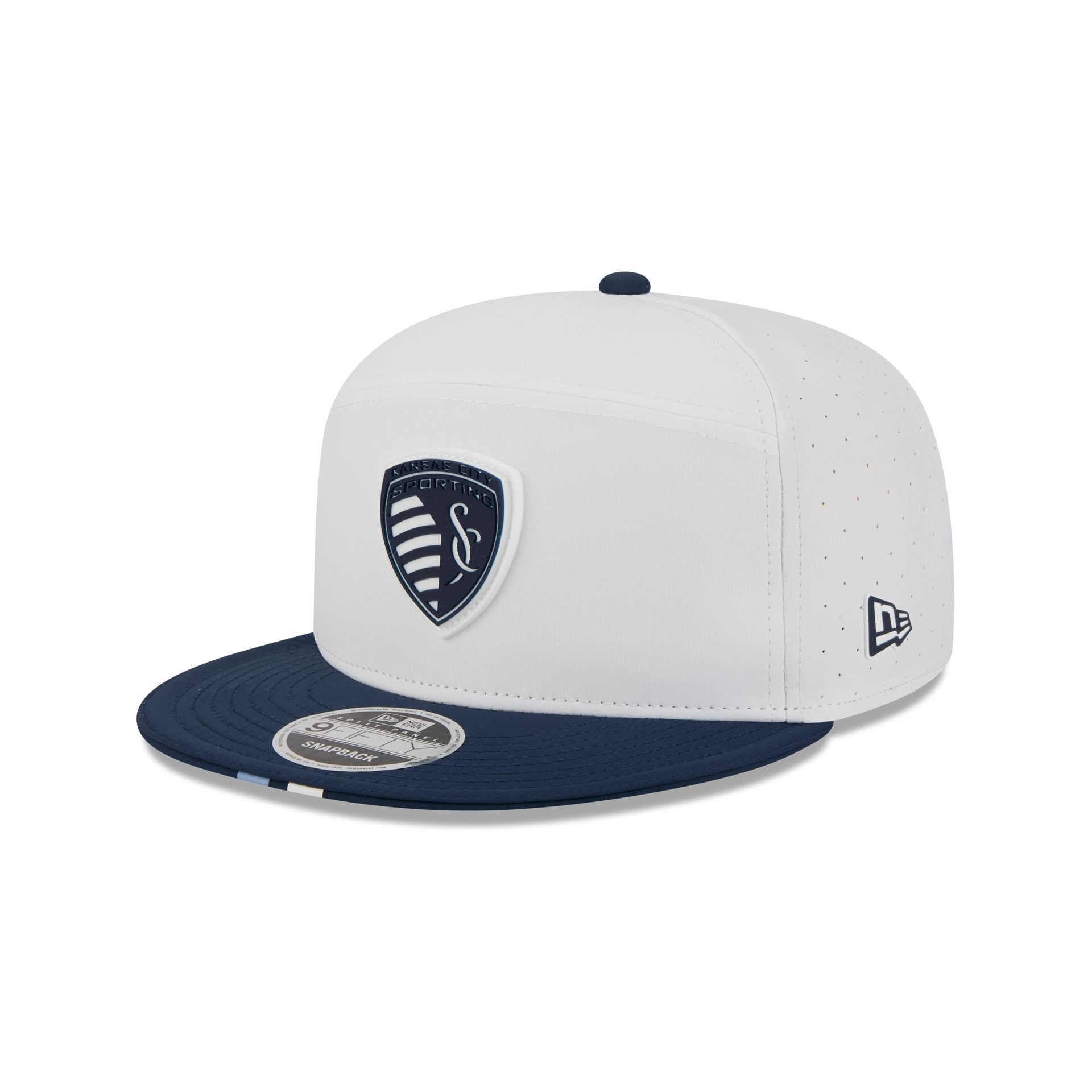 Sporting Kansas City 2026 MLS Kickoff Split Panel 9FIFTY Snapback Hat