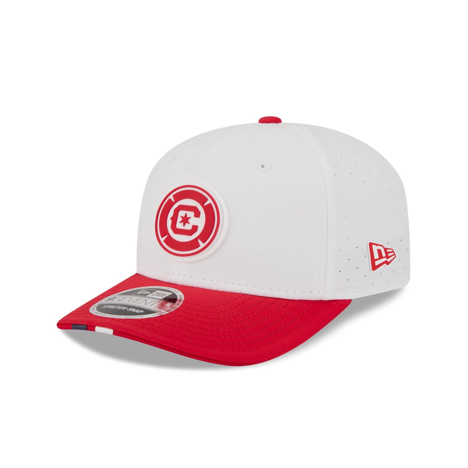 Chicago Fire 2026 MLS Kickoff 9SEVENTY Stretch-Snap Hat