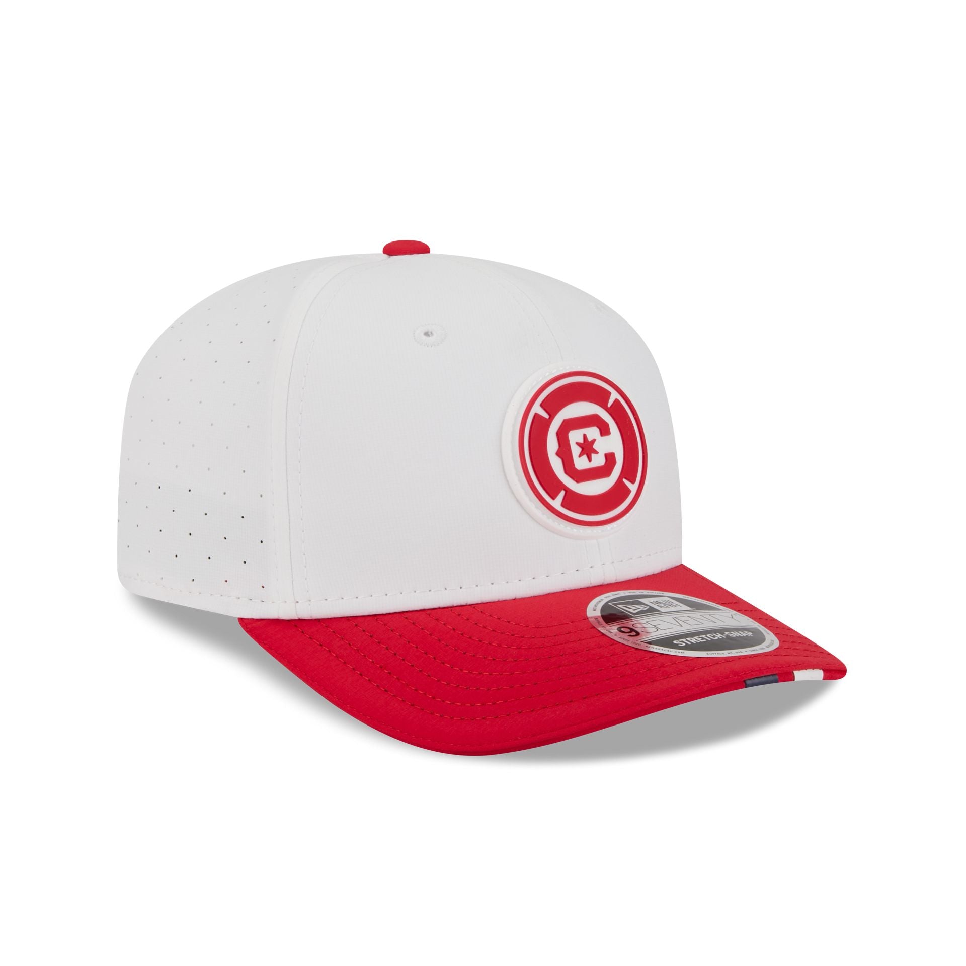 Chicago Fire 2026 MLS Kickoff 9SEVENTY Stretch-Snap Hat
