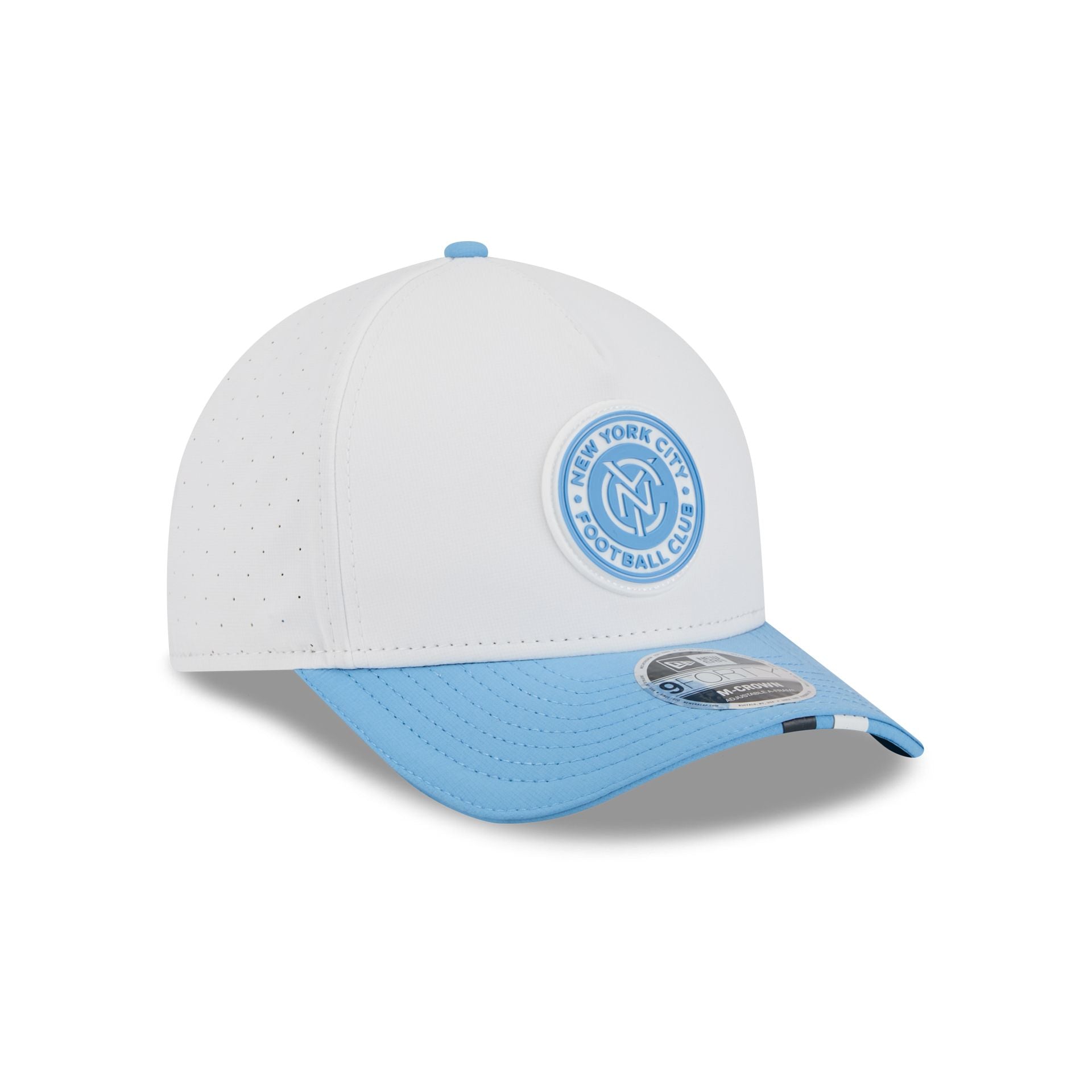 New York City FC 2026 MLS Kickoff 9FORTY M-Crown A-Frame Snapback Hat