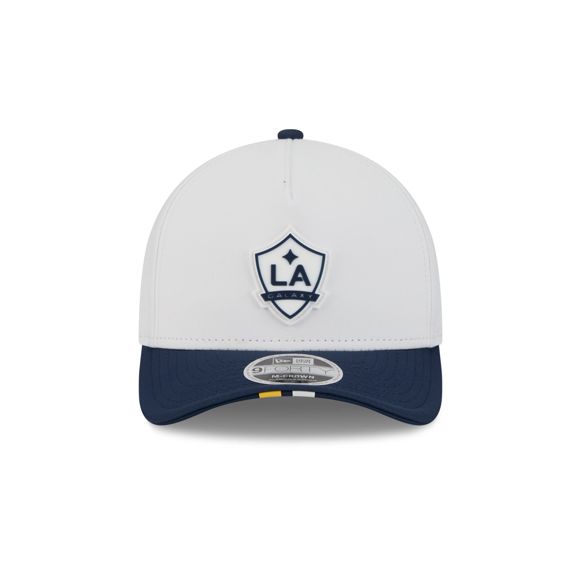 LA Galaxy 2026 MLS Kickoff 9FORTY M-Crown A-Frame Snapback Hat