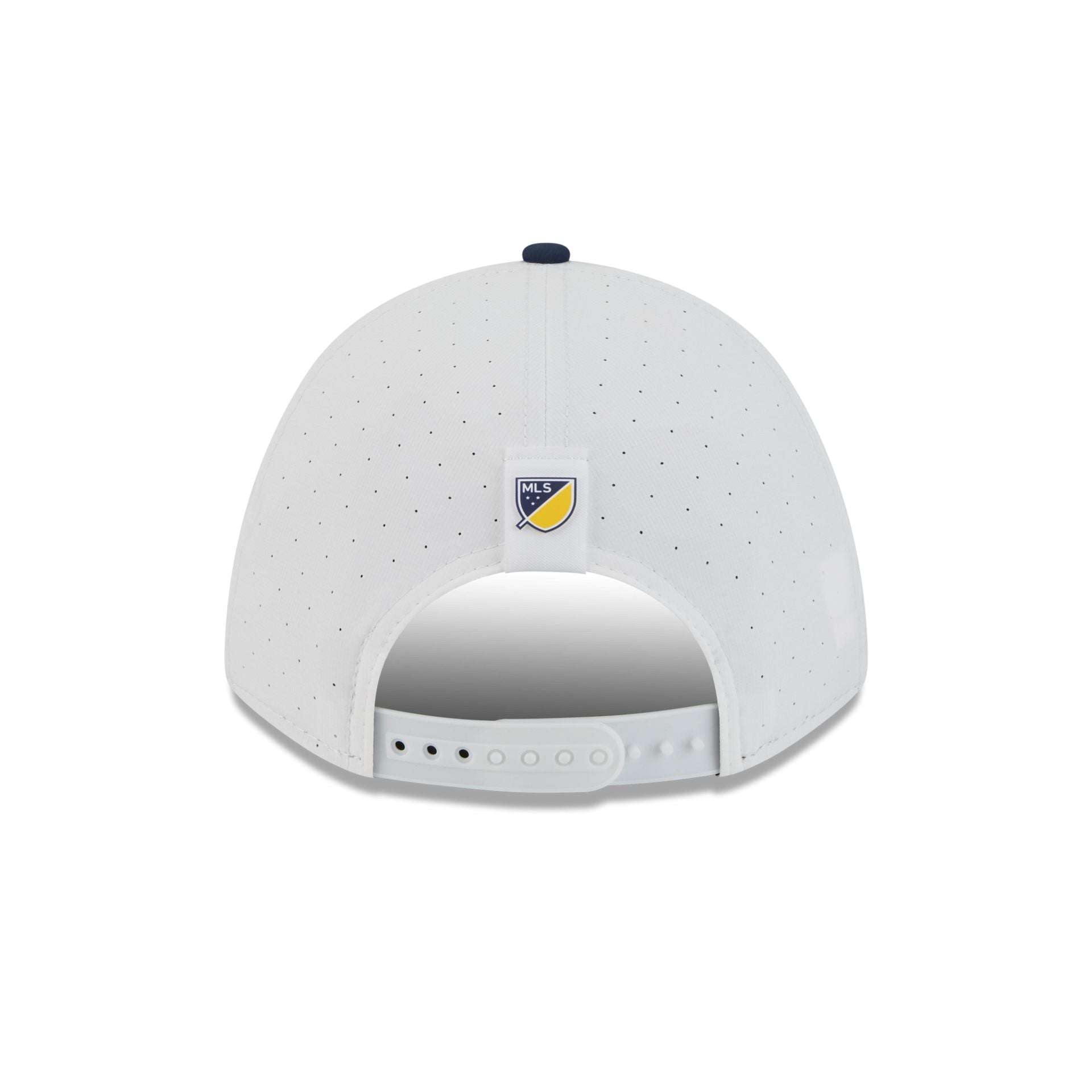 LA Galaxy 2026 MLS Kickoff 9FORTY M-Crown A-Frame Snapback Hat