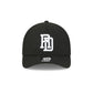 Dominican Republic World Baseball Classic Black and White 9FORTY M-Crown A-Frame Snapback Hat