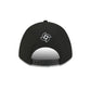 Dominican Republic World Baseball Classic Black and White 9FORTY M-Crown A-Frame Snapback Hat