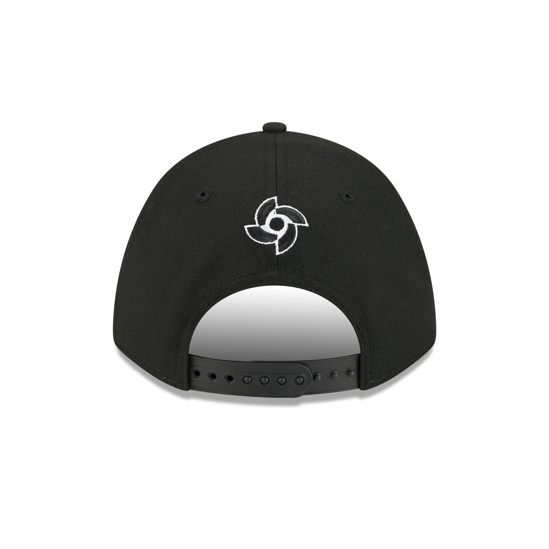 Dominican Republic World Baseball Classic Black and White 9FORTY M-Crown A-Frame Snapback Hat