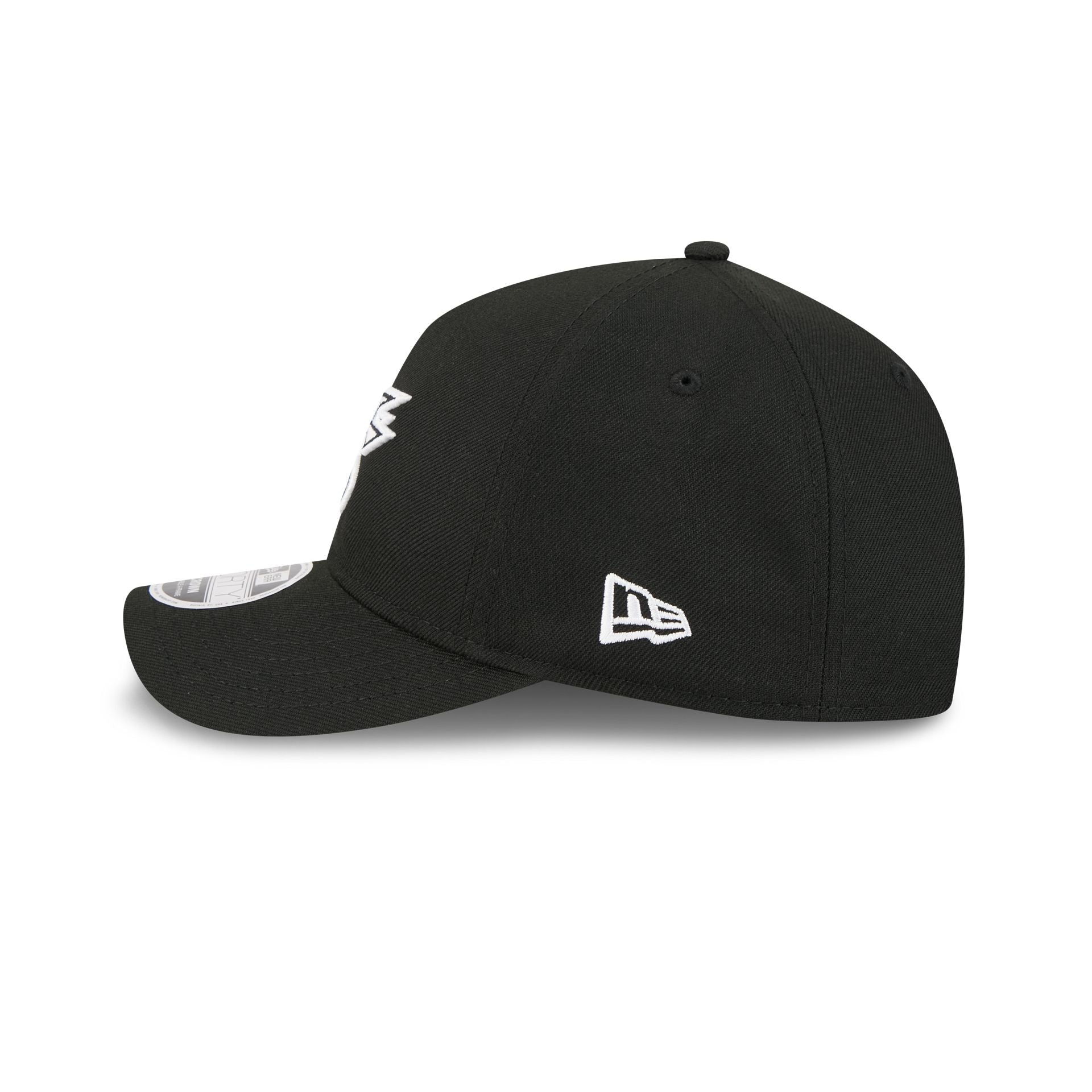 USA World Baseball Classic Black and White 9FORTY M-Crown A-Frame Snapback Hat