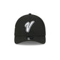 Venezuela World Baseball Classic Black and White 9FORTY M-Crown A-Frame Snapback Hat