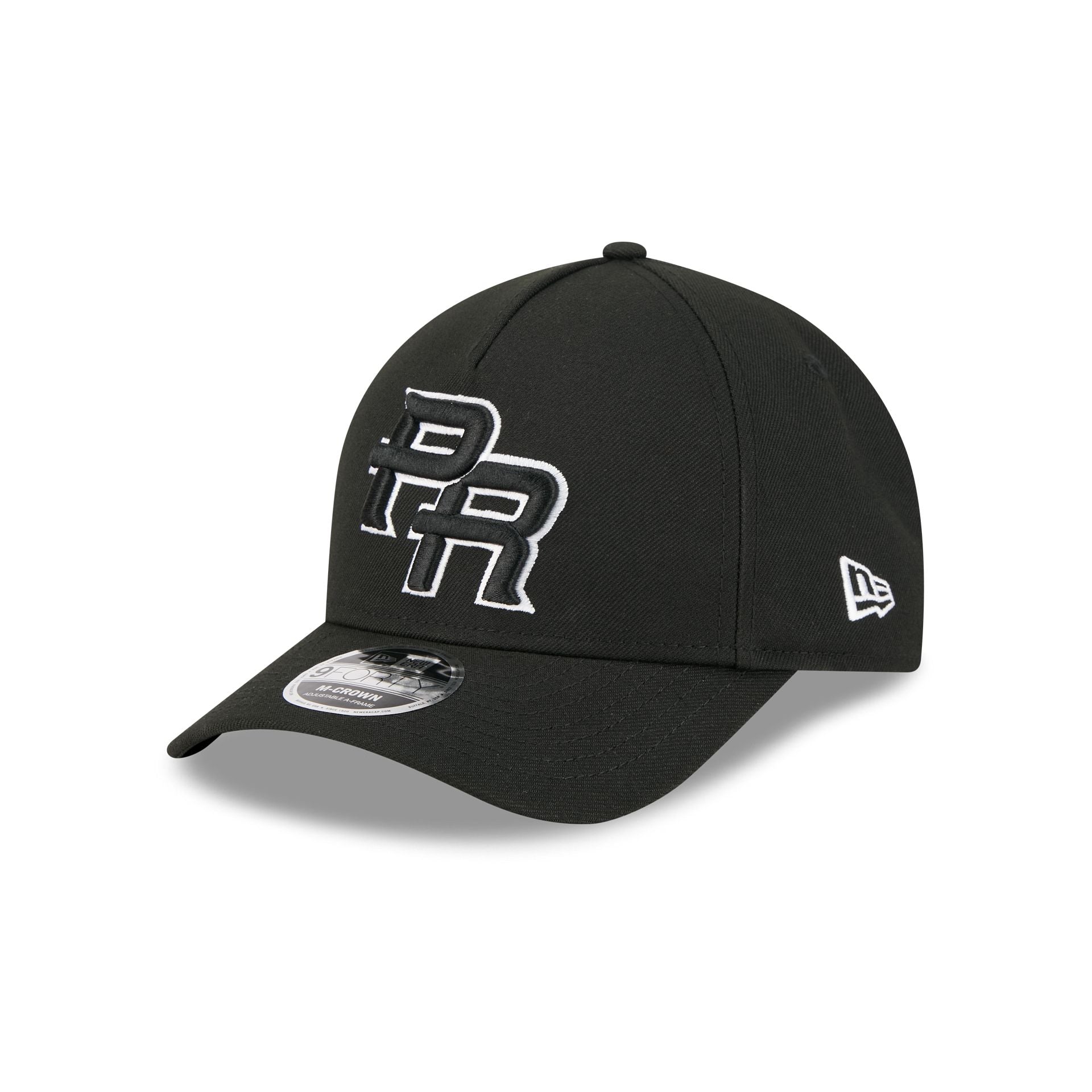 Puerto Rico World Baseball Classic Black and White 9FORTY M-Crown A-Frame Snapback Hat
