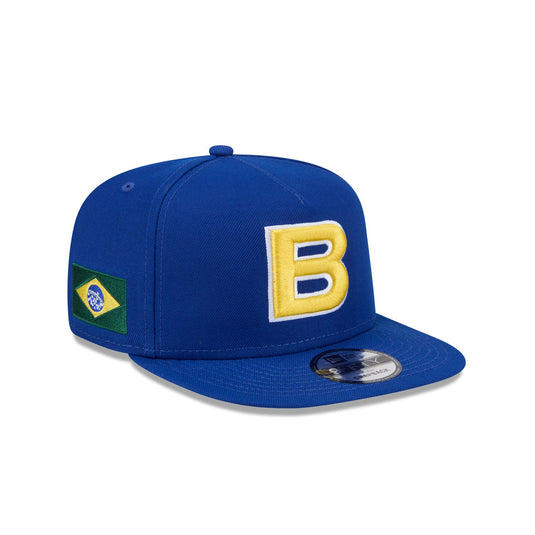 2026 World Baseball Classic Brazil 9FIFTY A-Frame Snapback Hat - New Era Cap