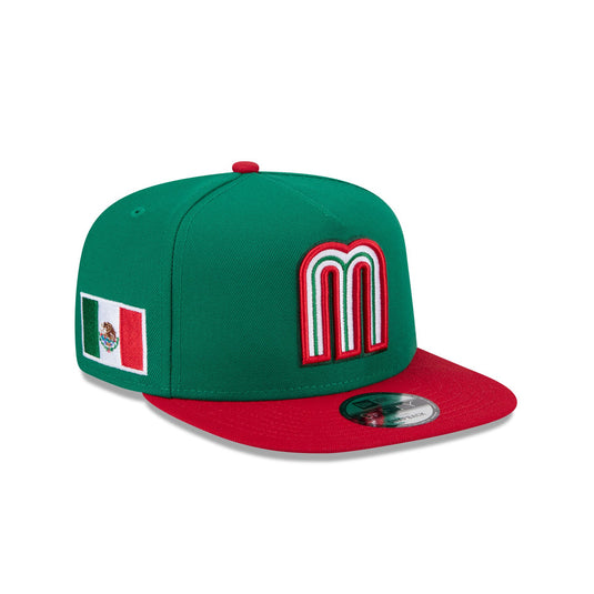 2026 World Baseball Classic Mexico 9FIFTY A-Frame Snapback Hat - New Era Cap
