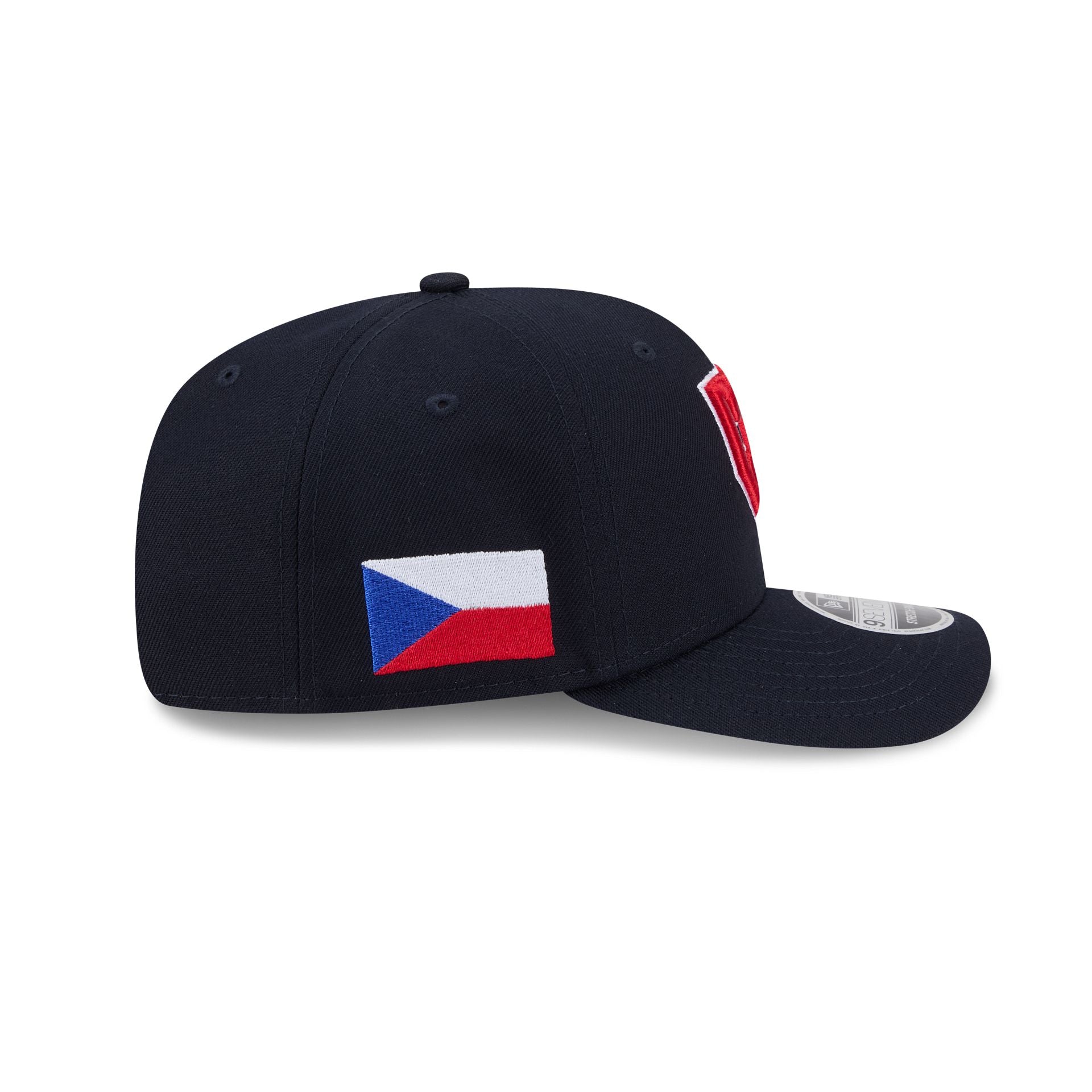 2026 World Baseball Classic Czechia 9SEVENTY Stretch-Snap Hat