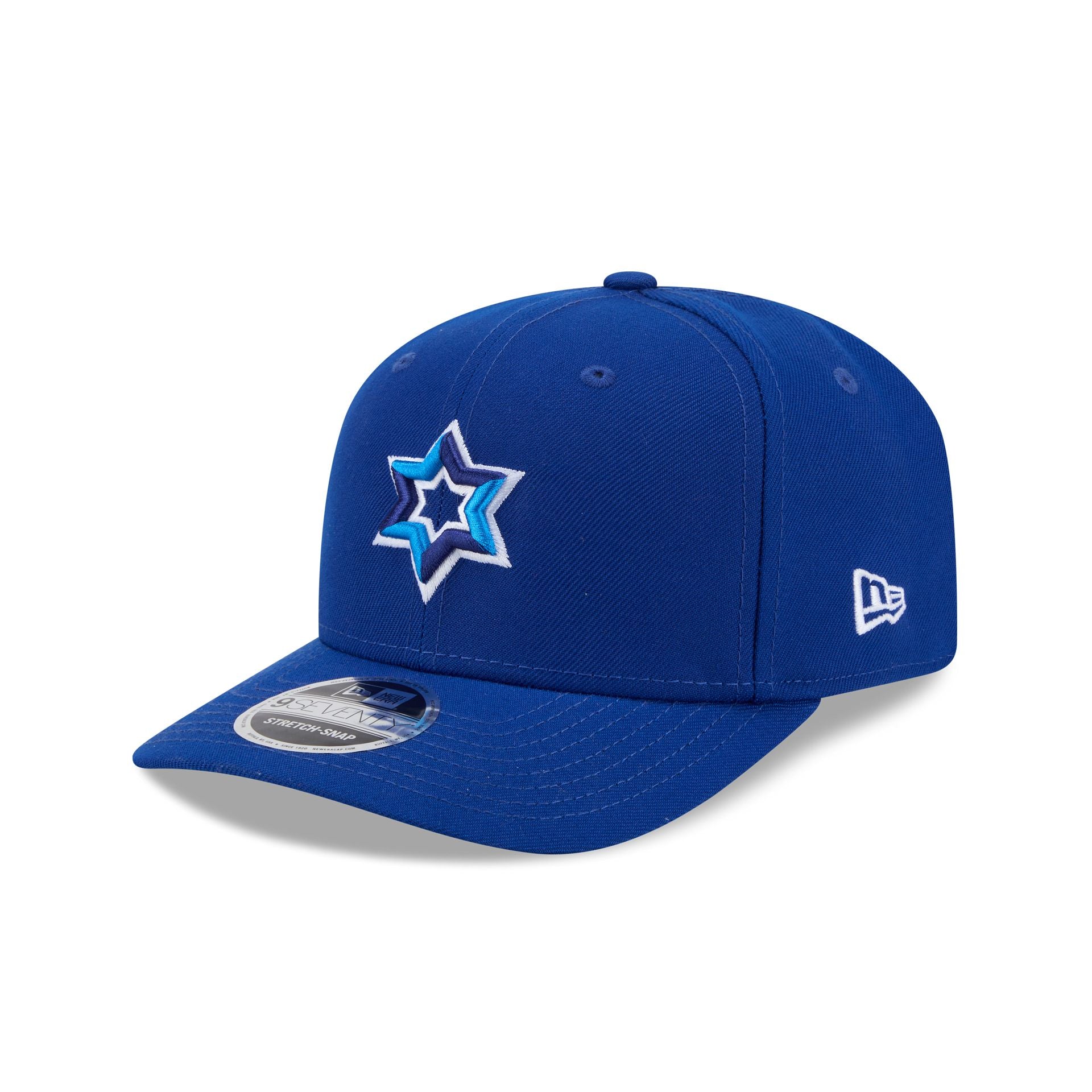 2026 World Baseball Classic Israel 9SEVENTY Stretch-Snap Hat – New