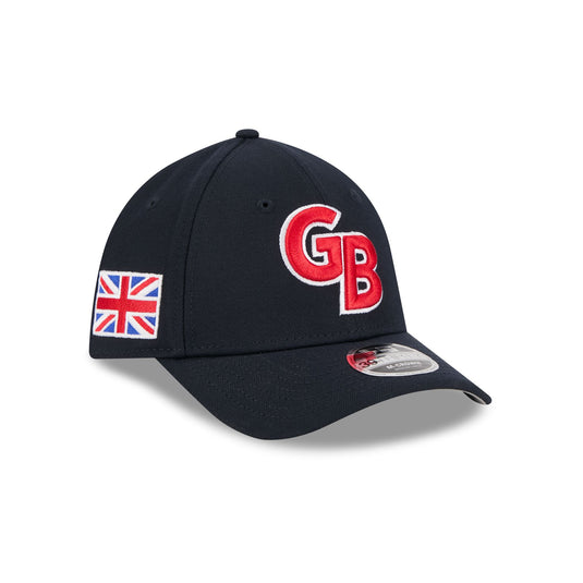2026 World Baseball Classic Great Britain 39THIRTY M-Crown Stretch Fit Hat - New Era Cap