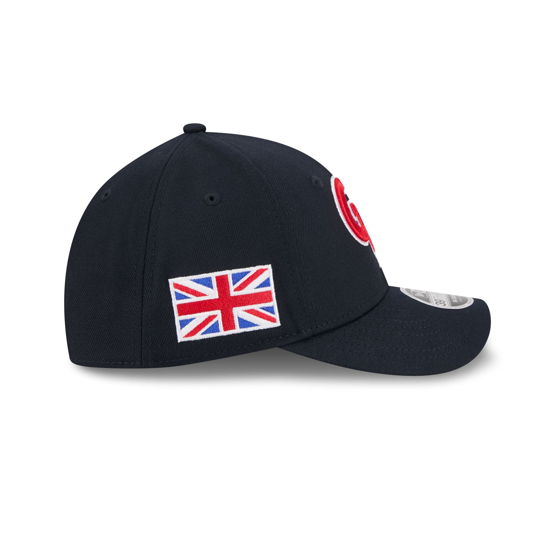 2026 World Baseball Classic Great Britain 39THIRTY M-Crown Stretch Fit Hat