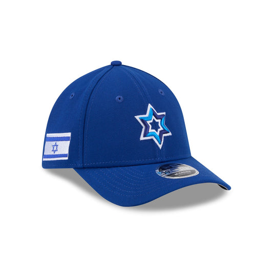 2026 World Baseball Classic Israel 39THIRTY M-Crown Stretch Fit Hat - New Era Cap