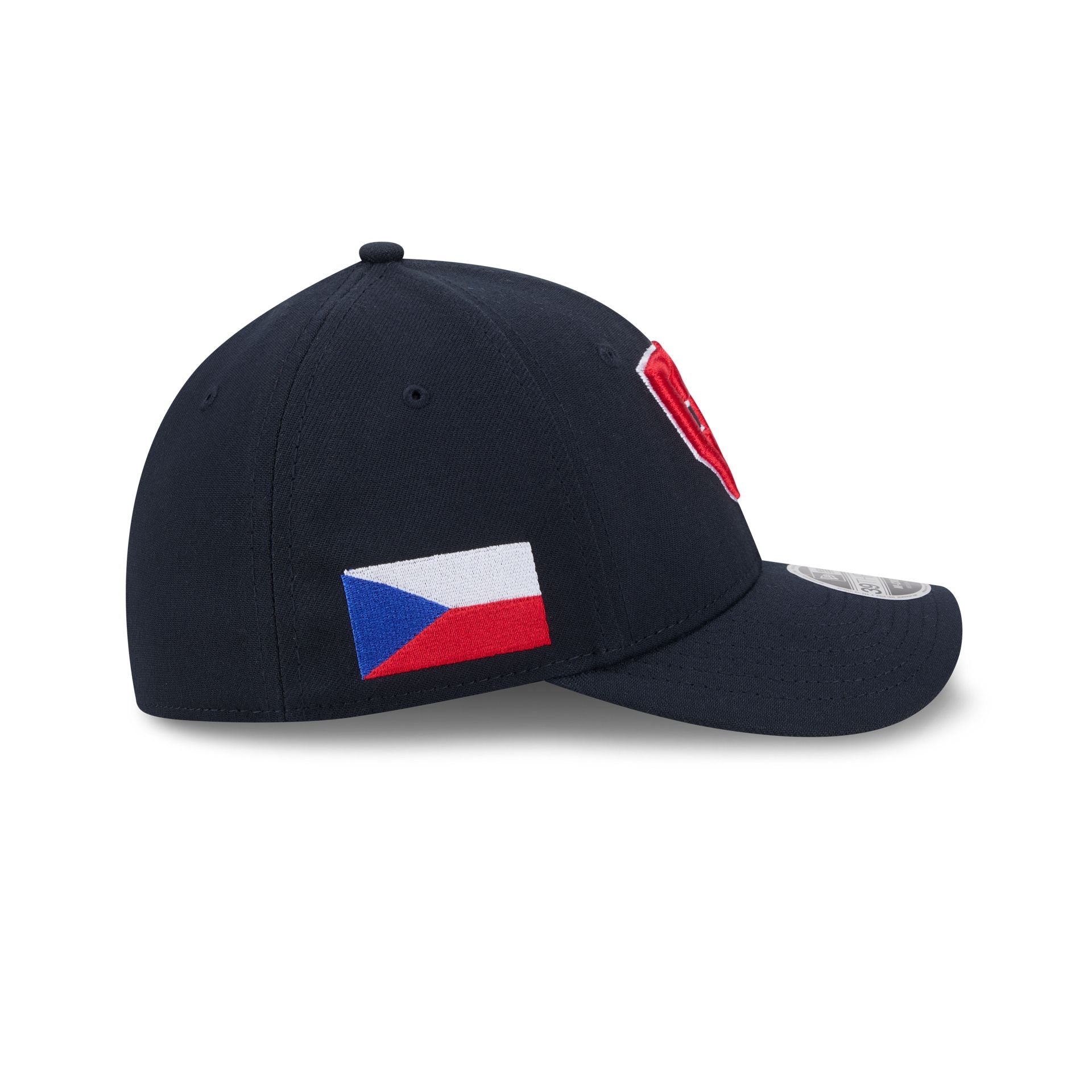 2026 World Baseball Classic Czechia 39THIRTY M-Crown Stretch Fit Hat