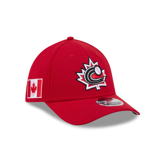2026 World Baseball Classic Canada 39THIRTY M-Crown Stretch Fit Hat - New Era Cap