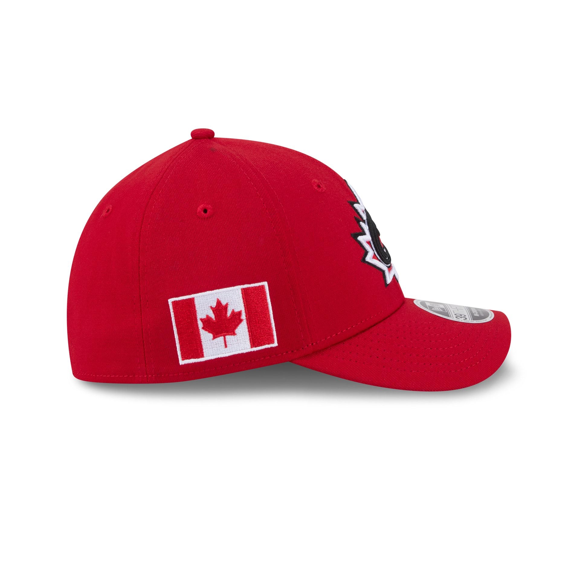 2026 World Baseball Classic Canada 39THIRTY M-Crown Stretch Fit Hat